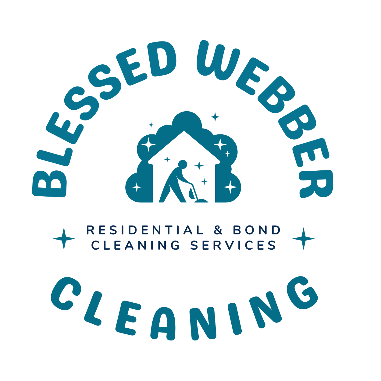 Logo for Blessed Webber Cleaning